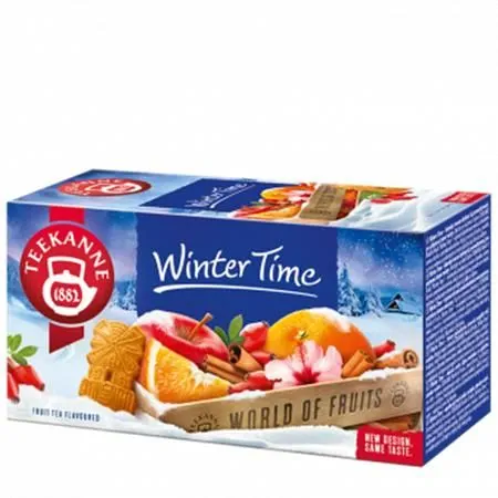 TEEKANNE Čaj ovocný, 20x2,5 g, "Winter time", škorica